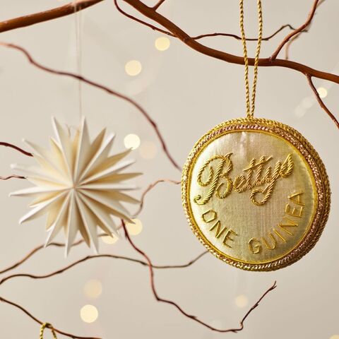 Bettys ベティズ　ギニアクリスマスオーナメント　期間限定品
