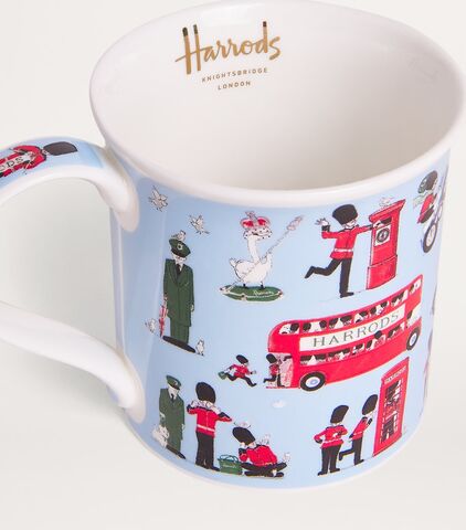 Harrodsハロッズ2025年新作　気まぐれなロンドンアイコンマグ