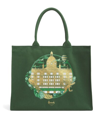 Harrods ハロッズ　SS2025新作 ショッパーバッグ　2025年最新柄コレクション数量限定販売品