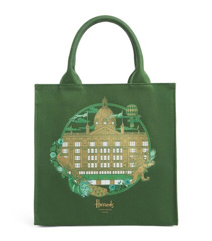 Harrods SS2025新作　 ハロッズ　スモール トートバッグ　最新柄コレクション　送料無料