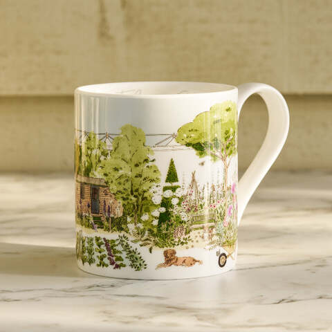RHS チェルシーフラワーショー マグカップ  公式記念品　ロンドン直輸入