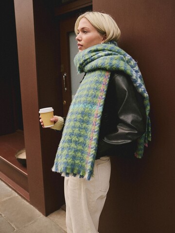 チェック柄 -ブランケット ストール