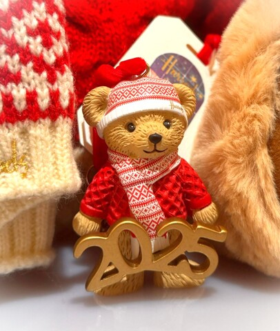 ✨新品 タグ付 ✨ ハロッズ 2021 2022 限定クリスマス テディベア 限定!【Harrods ハロッズ】クリスマス ベア 2022 Louie 3サイズ