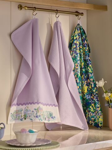 Happy Spring 　Mother’sDay イングリッシュガーデンティタオル3枚セット　　母の日　誕生日　引っ越し祝い　記念日　ロンドン直輸入