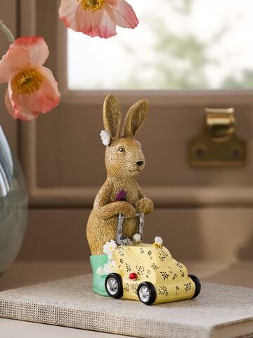 インテリアオブジェ　ガーデニング　うさぎの オーナメント