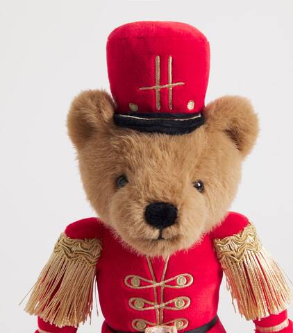 Harrods ハロッズ クリスマスベアー　2025　くるみ割り人形テディベアのぬいぐるみ　誕生日　クリスマス　出産祝い