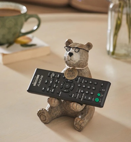 人気商品です。インテリアオブジェ　Bear リモコンホルダー