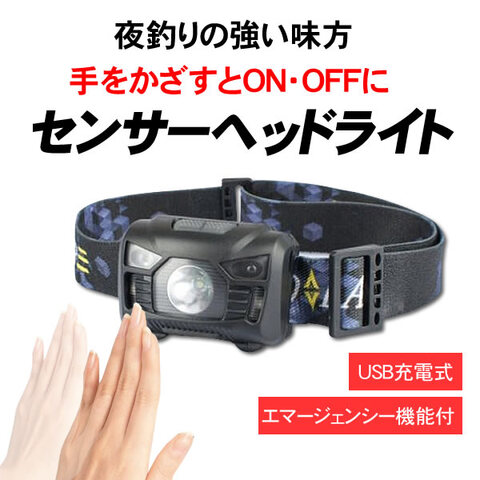 センサーヘッドライト