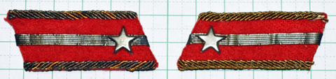 陸軍襟章 三式少尉