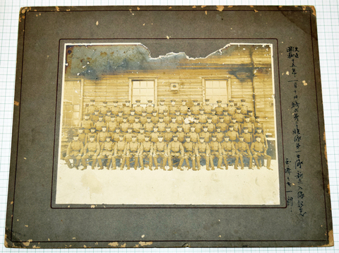 騎兵20連隊1中隊初年兵 集合写真