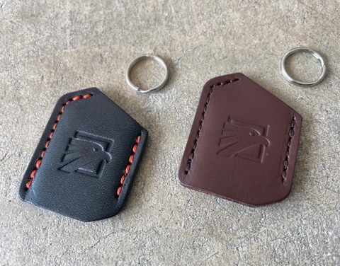author IGLA / KeylessBlock のキーフォブ用　レザーケース