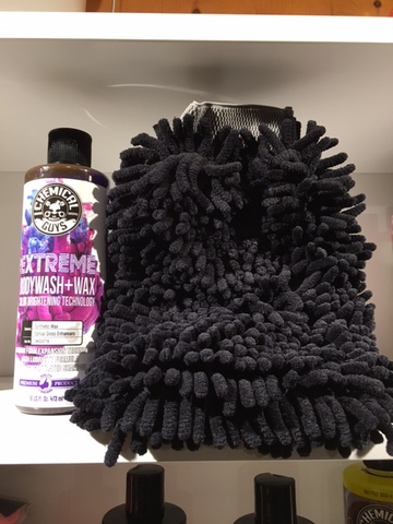 Microfiber　Wash Mitt 2色あり！！