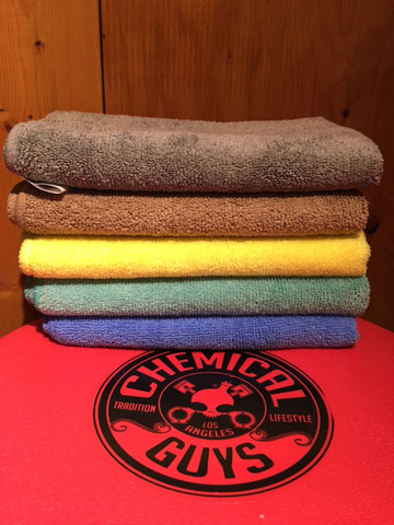 MICROFIBER TOWES　16x16(ｲﾝﾁ) 5枚SET