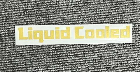 GPz900/750R Liquid Cooledステッカー
