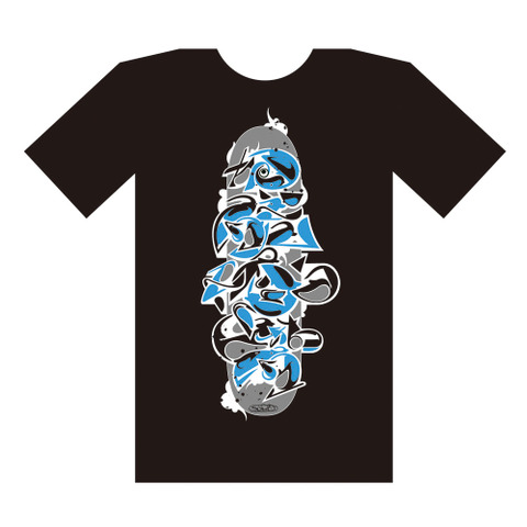 Weekend Warrior x SUIKO「切磋琢磨」 TEE : BLUE
