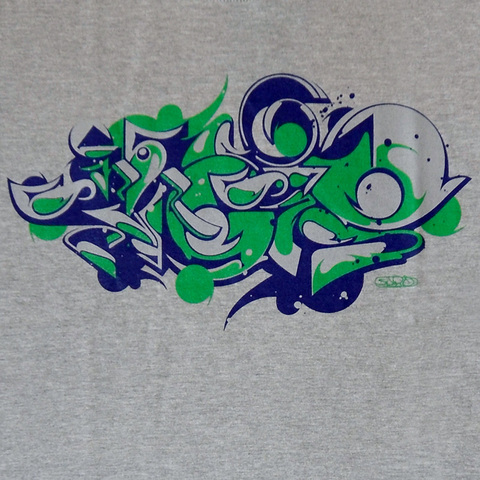 Weekend Warrior x SUIKO「一期一会」 TEE : GREY緑