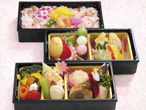 春の彩り重ね御膳