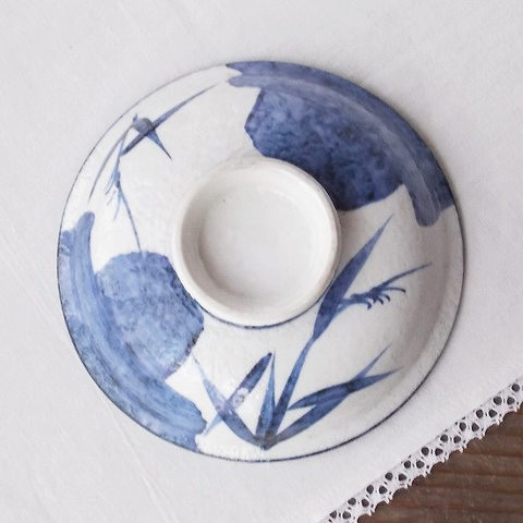 【蓋ファン】蓋付き丼の【蓋だけ】淡雪ススキ