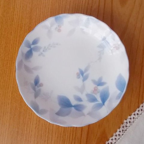タンポポの金縁プレート たんぽぽ | 昭和レトロ食器・趣味の陶器