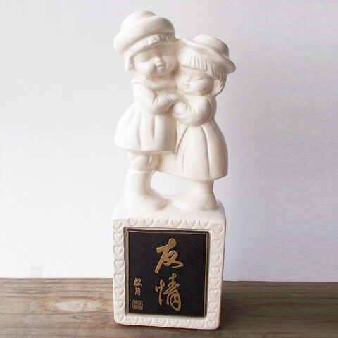 【アンティーク】昭和レトロ 瀬戸物 置物 春画人形 古道具 骨董品 当時物 瀬戸ノベルティ陶器人形 陶器置物 昭和レトロ アンティーク
