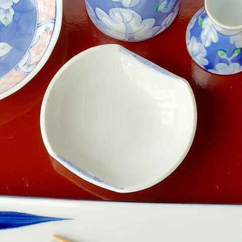 アンティーク 青い花模様の陶器そばちょこ 古道具坂田 イム サエム アンティーク 青い花模様の陶器そばちょこ 古道具坂田 イム