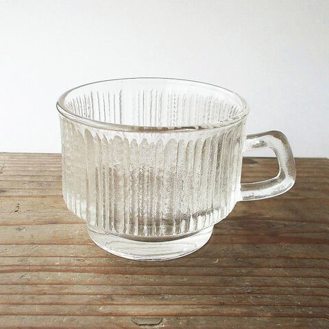 竹林モチーフ【バンブー】クリアガラスカップのみ/曽我ガラス