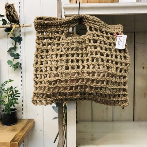 fog line work ジュートマンゴバッグ