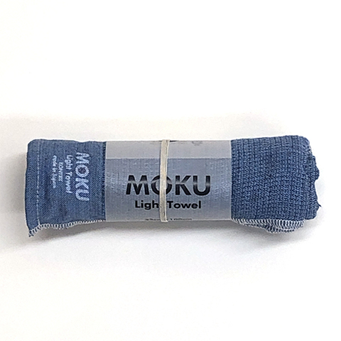 MOKU ライトタオル M サイズ　ブルー