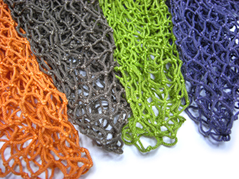 手編みネットの染色加工(単色)　●各サイズ共通