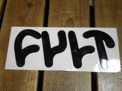 CULT DIE-CUT DECAL "BLACK"