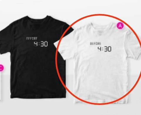 MSS Mew　Before 4:30 Tシャツ　ホワイト　サイズL　《eパケット込み》