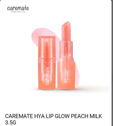 Caremate Lip glow Peach Milk (BKPP ブランド）《eパケット込み》