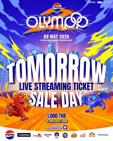 5/9（土）PEPSI Presents “OLYMPOP 2”  LIVE STREAMING 　オンラインストリーミング