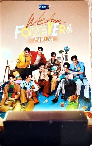 《同梱限定商品》We are forever fancon (Pond Phuwin)プラスティックカード