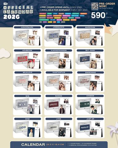 Krist Singto(Sotus関連）の商品一覧 | アジアンスターグッズ