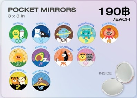 Pocket Mirrors(PondPhuwin）《eパケット込み》