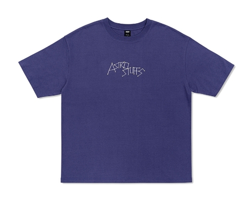 Astro stuffs CONSTELLATION TEE (BLUE IRIS)Ｌサイズ《eパケット代込》