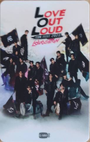 《同梱限定商品》Love out loud 2023プラスティックカード