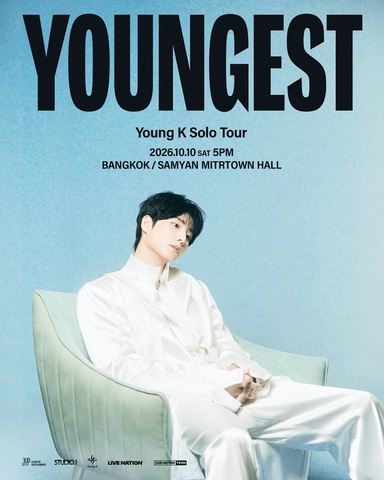 Young K Solo Tour < YOUNGEST > in BANGKOK　10月10日（土）