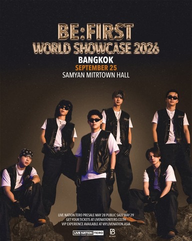 ９月２５日　BE:FIRST WORLD SHOWCASE 2026《ZoneA》2800B