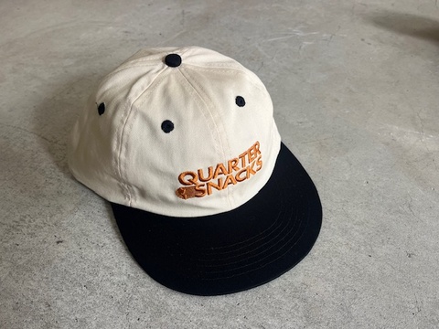 QUARTER SNACKS Journalist Cap Cream