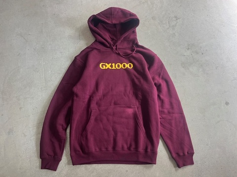 OG Logo Hoodie [Burgundy W/ Yellow Font]