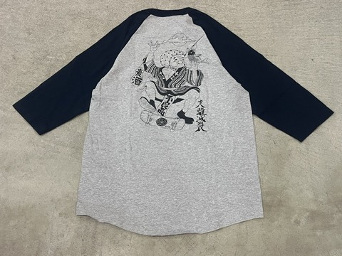 不良品 "ひょっとこ"七分袖シャツ
