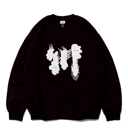 川 big logo sweat
