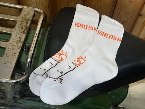 OURLIFE×IGNITION SKATESHOP SOCKS
