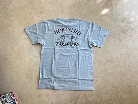 ほりにし✖️サスペンド　HORINISHI BUD TEE