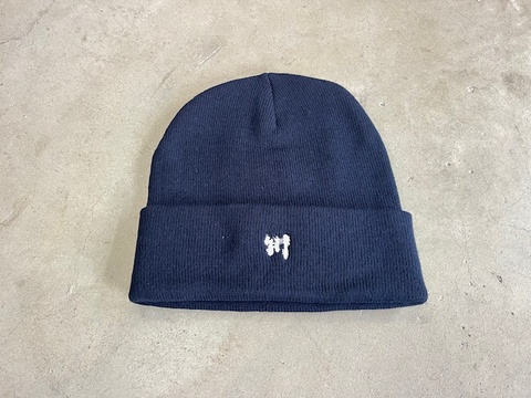 川beanie 紺