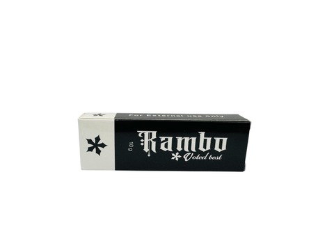Ｒａｍｂｏ　刺青　クリーム　５本　まとめ買い可　医薬品ではありません！確認用！ Rambo タトゥークリーム 無痛 75% 麻酔 刺青 売り切りたいので