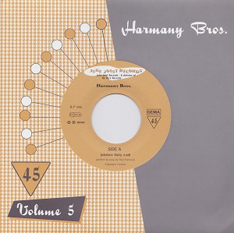 HARMANY BROTHERS/Jukebox Baby(7")