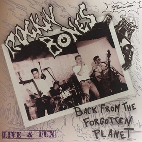 ROCKIN' BONES/Back From The Forgotten Planet: Live & Fun(LP)
